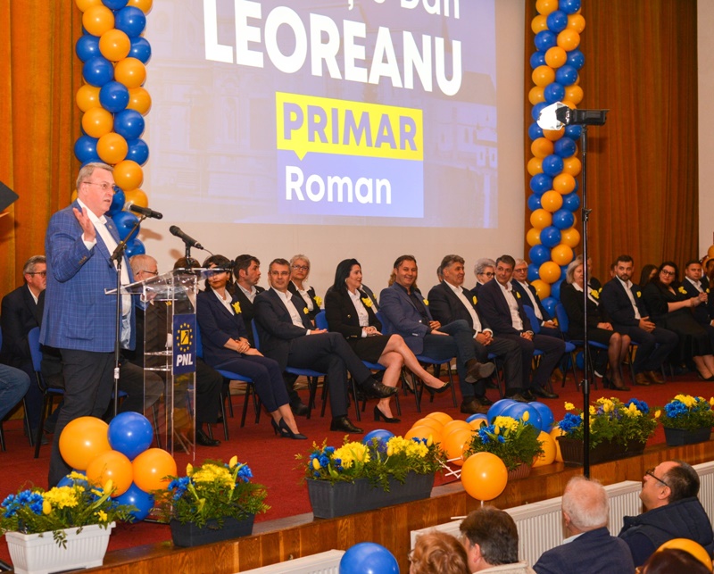 Comunicat de presă. Lansarea candidaților PNL, eveniment de excepție la Roman