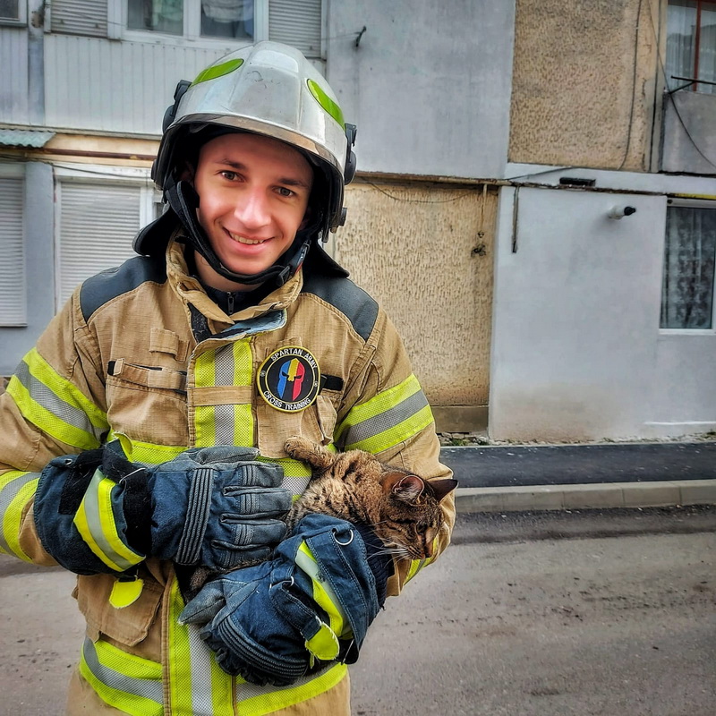 Pompierul de la Șimleu, care face performanță la Piatra Neamț daniel gavrilut 2