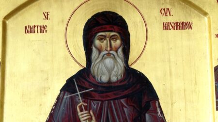 Tradiții de Sfântul Cuvios Dimitrie cel Nou Sfântul Cuvios Dimitrie cel Nou, Ocrotitorul Bucureștilor