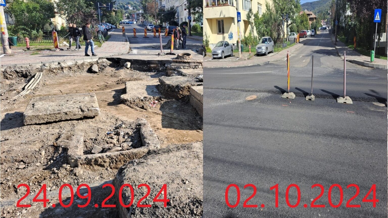 cosmar 2 - Fotografia zilei: Coșmarul de pe B-dul Decebal din Piatra Neamț aproape de final