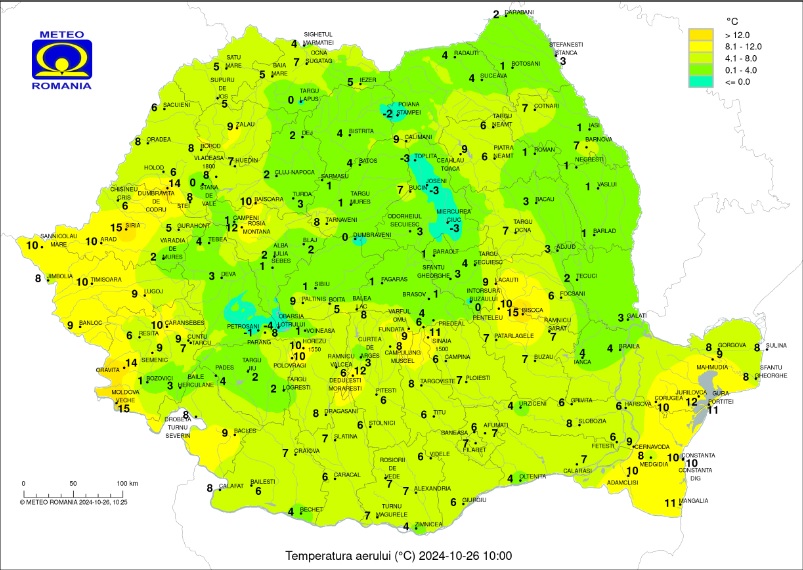 Cum va fi vremea în ultimul week-end din luna lui Brumărel