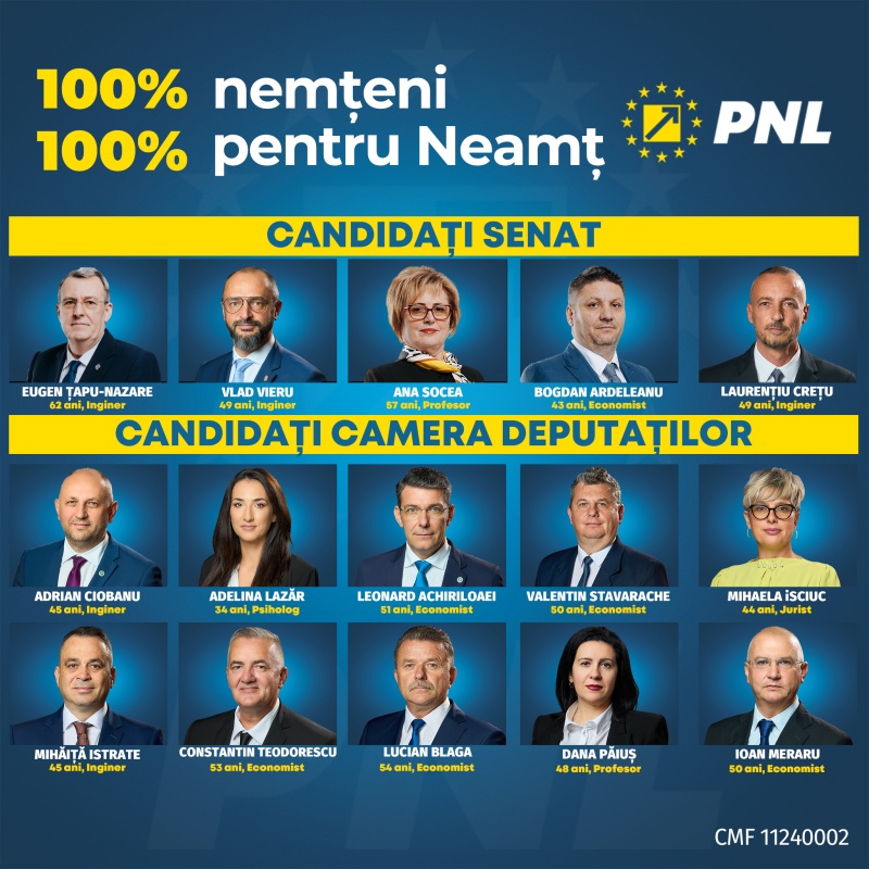 PNL Neamț este puternic racordat la valorile autentice romanești