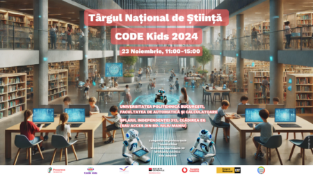 Echipa RoboForce Borlești din Neamț, reprezentantă la Târgul Național de Știință CODE Kids 2024