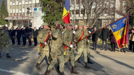 35 de ani de la Revoluția Română. Ceremonie solemnă la Piatra Neamț