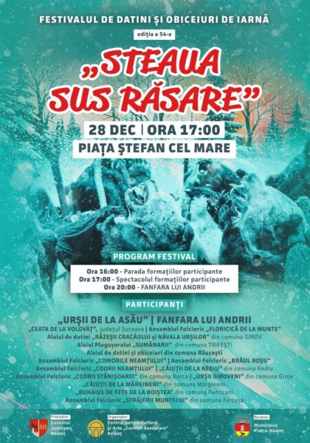 Afis STEAUA SUS RASARE Piatra