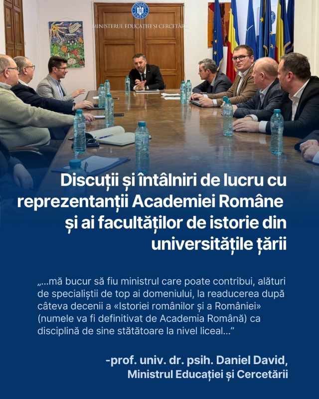 Discuții la Ministerul Educației