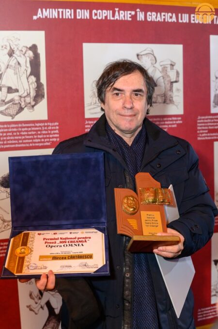 MIRCEA CĂRTĂRESCU, LAUREAT AL PREMIULUI NAŢIONAL PENTRU PROZĂ „ION CREANGĂ”, OPERA OMNIA, EDIȚIA A VIII-A