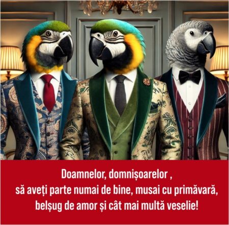 Vremea papagalilor. Mesaj de 8 Martie WhatsApp Image 2025 03 08 at 13.31.50