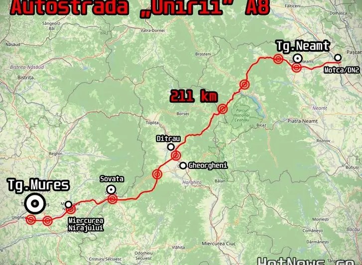 Umbrarescu vrea sa renunte la tronsonul ce trece prin Neamt din Autostrada Unirii 1