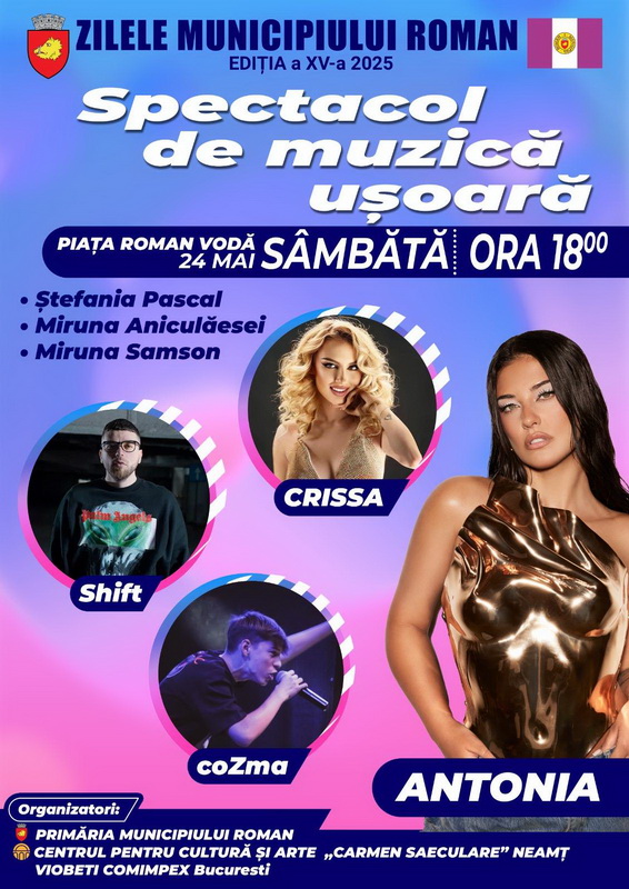 zile roman concerte antonia crissa