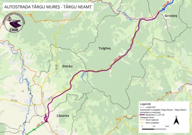 Autostrada Tg.Mures Tg.Neamt A4