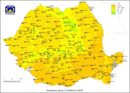 Vreme instabilă în Neamț în acest weekend