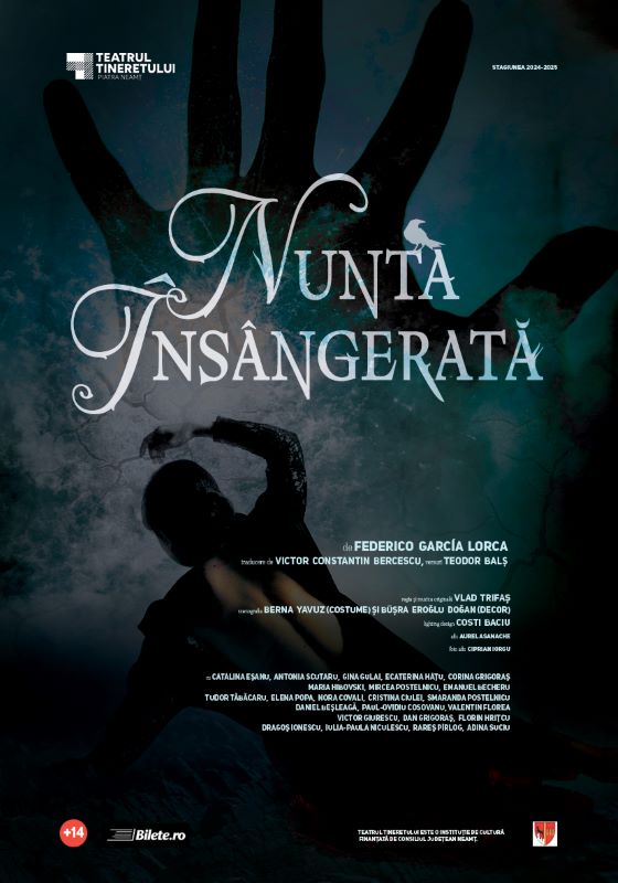 Avanpremieră la Teatrul Tineretului – „Nunta însângerată”, de Federico Garcia Lorca