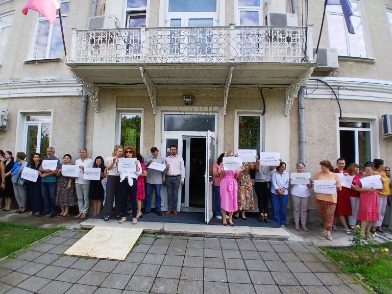 Protest DGASPC 2