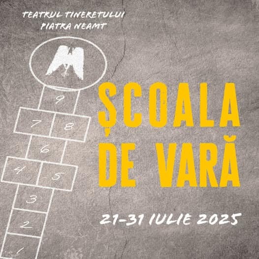 Școală de vară la Teatrul Tineretului din Piatra-Neamț