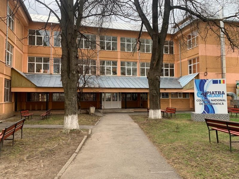 CNI Piatra-Neamț – surpriza din Top 10 cele mai bune licee din Neamț după media la admitere!
