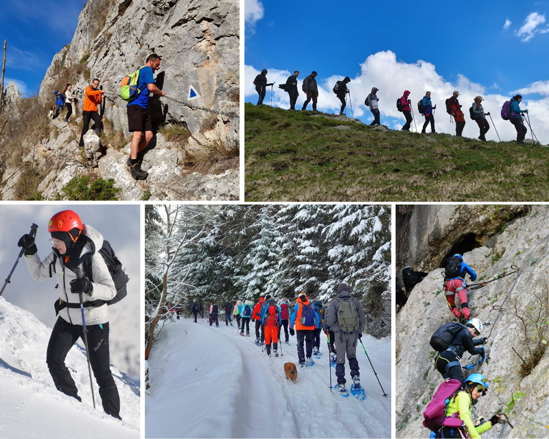 drumetii montane colaj