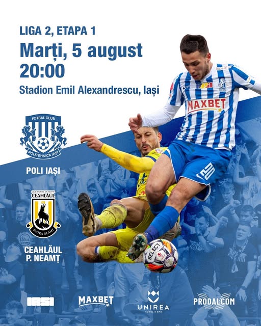 afis ceahlaul Poli Iasi
