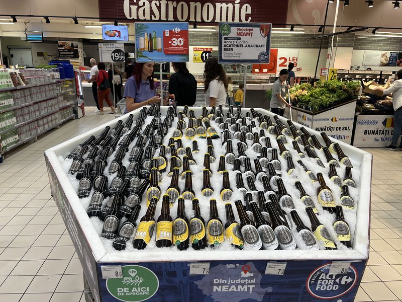 Video-foto. Carrefour Piatra-Neamț lansează un spațiu dedicat producătorilor locali 14 Carrefour Piatra Neamt 10