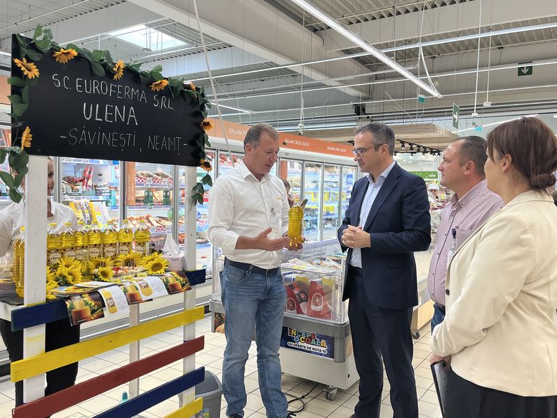 Video-foto. Carrefour Piatra-Neamț lansează un spațiu dedicat producătorilor locali 2 Carrefour Piatra Neamt 13