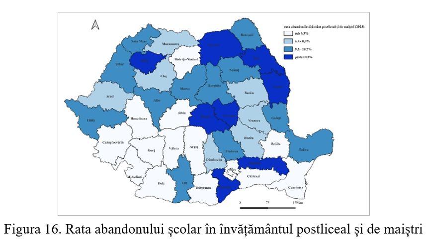 Educația, în județul Neamț: între realități demografice și performanță școlară 10 fig 16