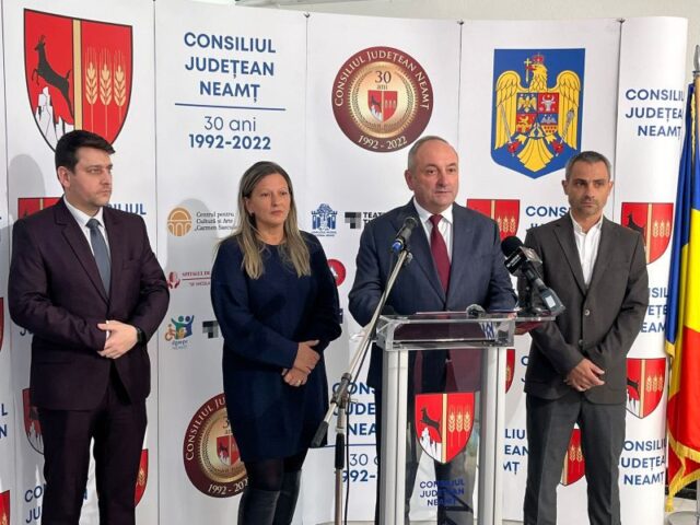 Priorități și direcțiile de dezvoltare ale Spitalului Județean de Urgență Piatra Neamț 1 Conferinta de presa CJ Neamt si spital