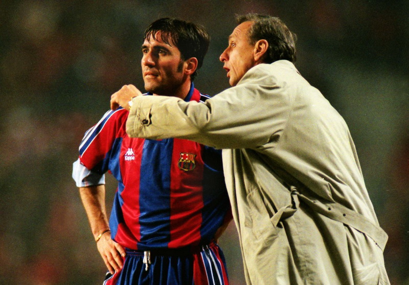barcelona hagi si cruyff