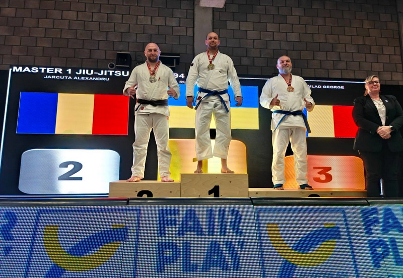Lions BJJ Piatra-Neamț, pe podium la Campionatul European de Ju-Jitsu 3 lions alexandru jarcuta