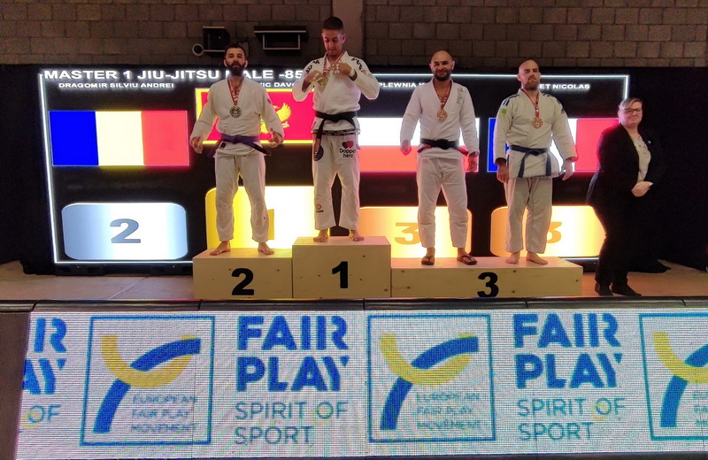 Lions BJJ Piatra-Neamț, pe podium la Campionatul European de Ju-Jitsu 4 lions andrei dragomir