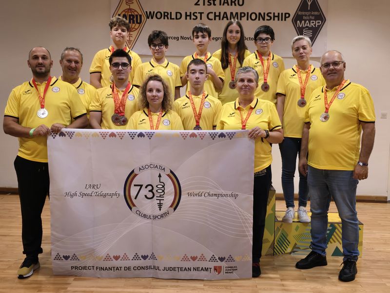 Rezultate excepționale pentru sportivii din Neamț la Campionatul Mondial de Telegrafie Viteză 2025 5 lot 3
