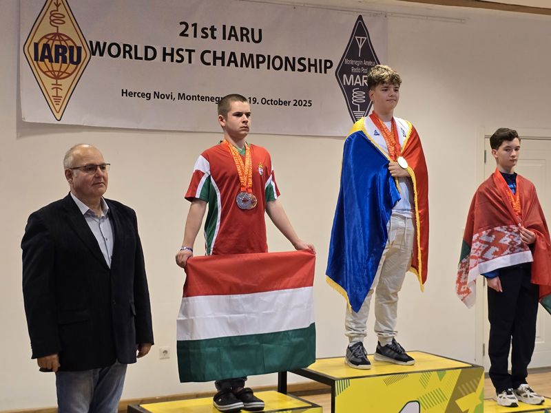 Rezultate excepționale pentru sportivii din Neamț la Campionatul Mondial de Telegrafie Viteză 2025 3 podium