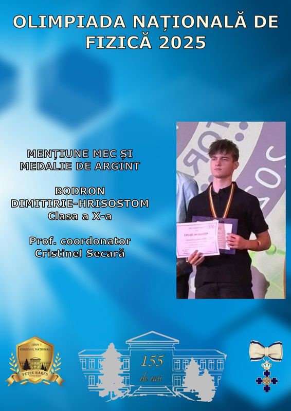 Două mențiuni pentru elevii rareșiști la Concursul de Fizică “Evrika” 2 WhatsApp Image 2025 11 06 at 11.52.15