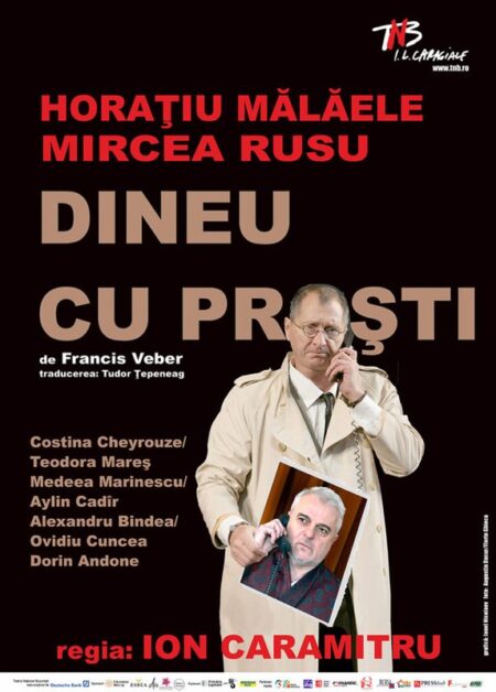 Festivalul de Teatru Piatra Neamț – programul zilei de 7 noiembrie, cu Horațiu Mălăele și Mircea Rusu