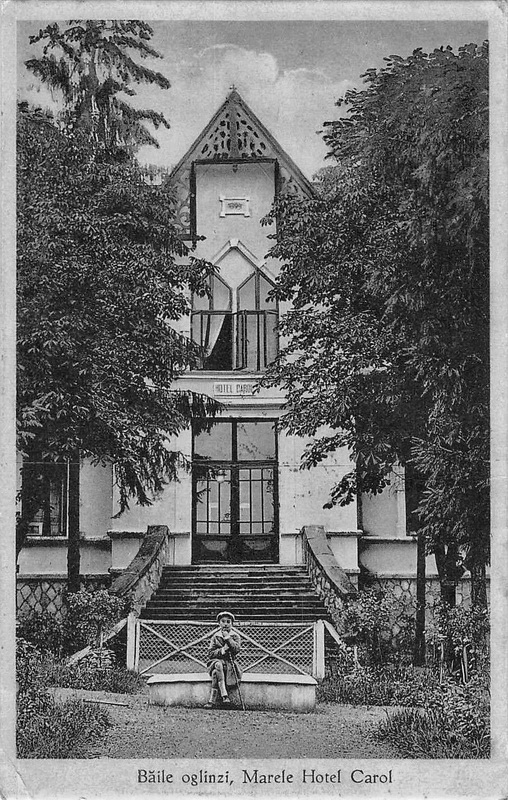 Băile Oglinzi - o istorie a staţiunii balneare din Neamţ 2 oglinzi hotel carol