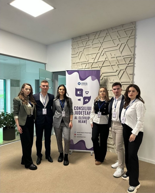 David-Ioan Meterciuc: ”Președintele Consiliului Elevilor este puntea dintre elevi și profesori” 5 tg david meterciuc 4 resize