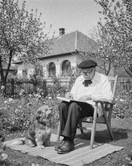 Istoria (literară), în imagini mai mult sau mai puțin amuzante / L-ați văzut cumva pe Zdreanță? Iată-l! tudor arghezi si zdreanta