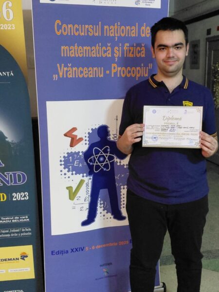 Premiul III și mențiune pentru elevii nemțeni la Concursul de matematică “Vrănceanu – Procopiu” WhatsApp Image 2025 12 10 at 18.37.00