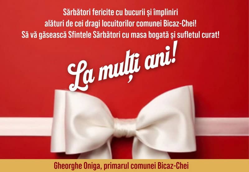 bicaz chei resize - Primăriile din Neamț urează Crăciun fericit