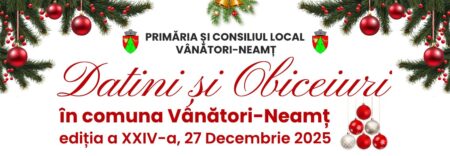 Festival de datini și obiceiuri în comuna Vânători-Neamț _2025