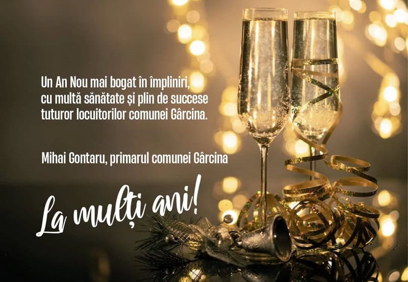 garcina resize - Primăriile din Neamț urează Crăciun fericit
