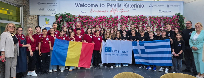 Elevii și profesorii de la Școala Borlești și Școala Ruseni, experiențe europene în Grecia prin proiectele Erasmus+ 2 scoala borlesti erasmus 1 resize