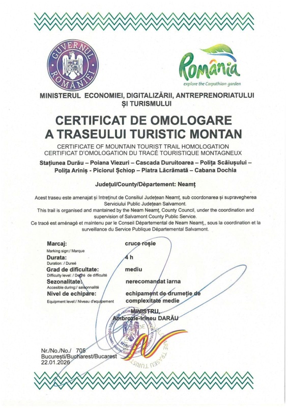 Trei trasee turistice montane din Masivul Ceahlău, omologate oficial, anunță Consiliul Județean Neamț 4 622795071 1230091352591931 7816147126007643677 n