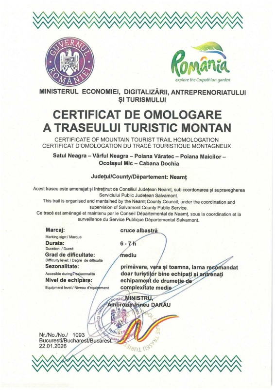 Trei trasee turistice montane din Masivul Ceahlău, omologate oficial, anunță Consiliul Județean Neamț 3 623316137 1230091392591927 7591078648300397492 n