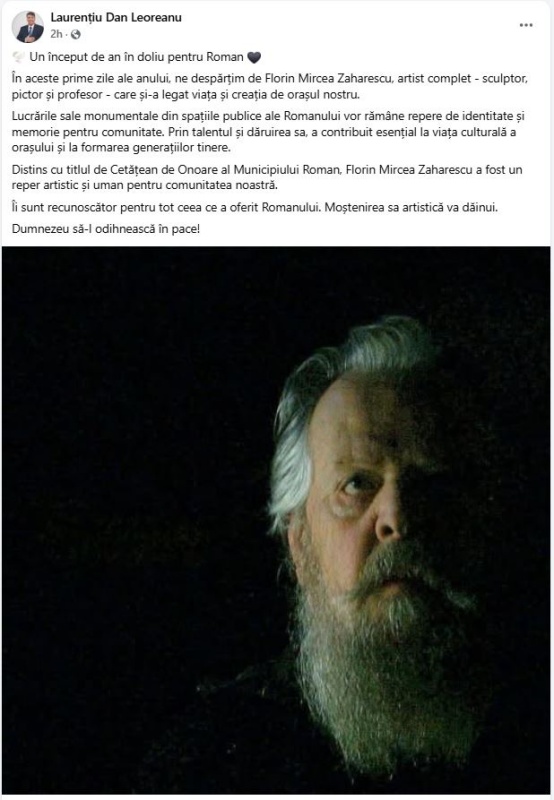 Romanul mai trist la început de an: a murit Florin Mircea Zaharescu! 2 LEOREANU