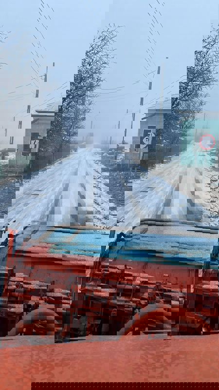 Video-Foto. Atenție șoferi! Ceață și polei în Neamț! Circulați cu prudență! 4 WhatsApp Image 2026 01 23 at 08.54.30