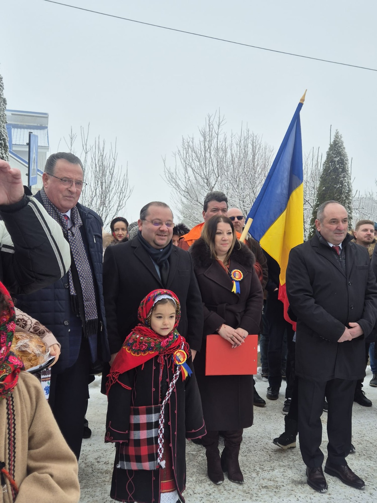 „Tricolor Călător”, la Negrești: drapel de 120 de metri, desfășurat de Mica Unire 3 WhatsApp Image 2026 01 24 at 15.22.23 1