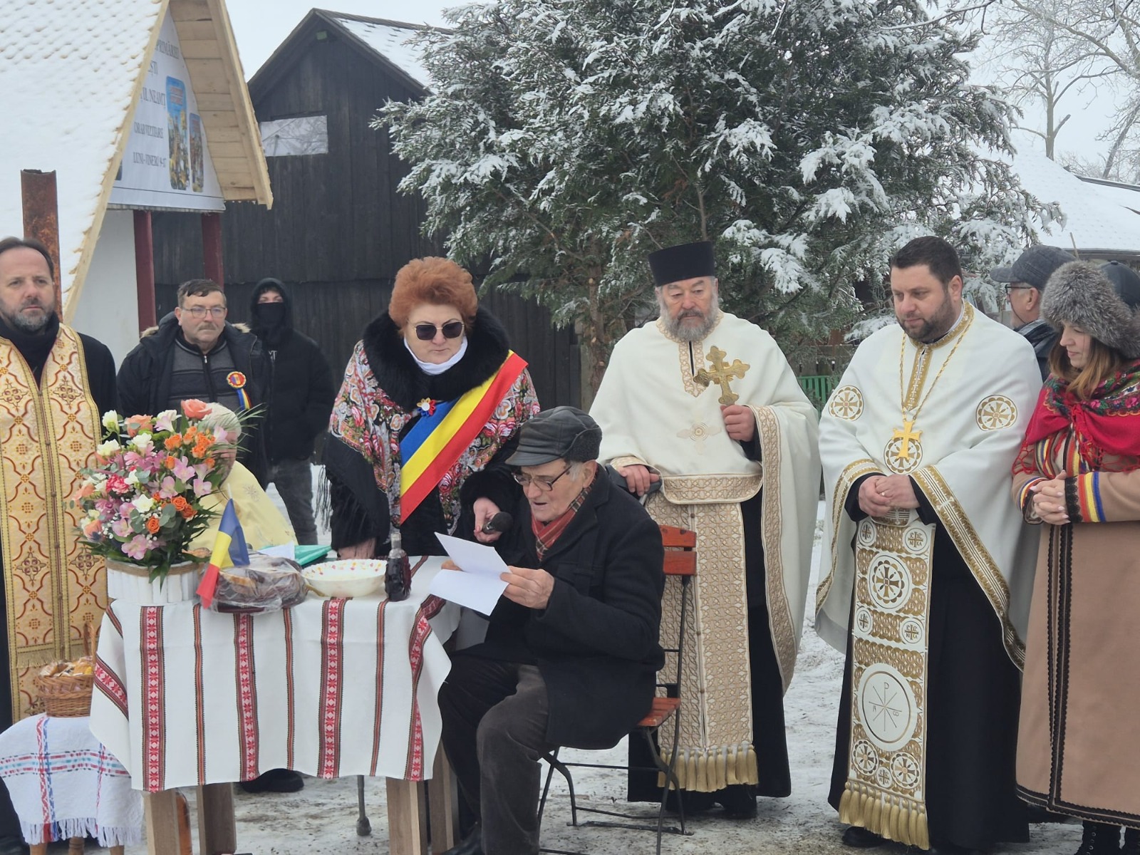 „Tricolor Călător”, la Negrești: drapel de 120 de metri, desfășurat de Mica Unire 4 WhatsApp Image 2026 01 24 at 15.22.23 2