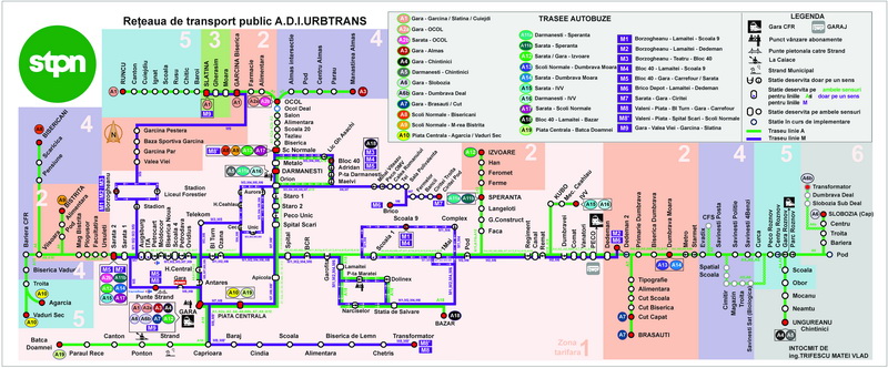 Societatea Transport Public Neamț SA introduce plata biletelor de călătorie prin SMS 5 stp harta resize
