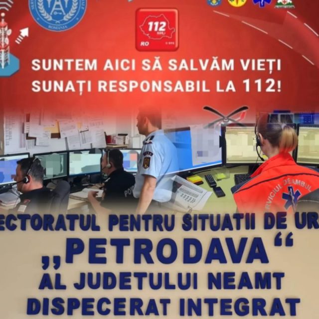 „Reclamangiul” anului în Neamț: 2.222 de apeluri la 112, de la un bărbat din Săvinești 1 112 responsabili