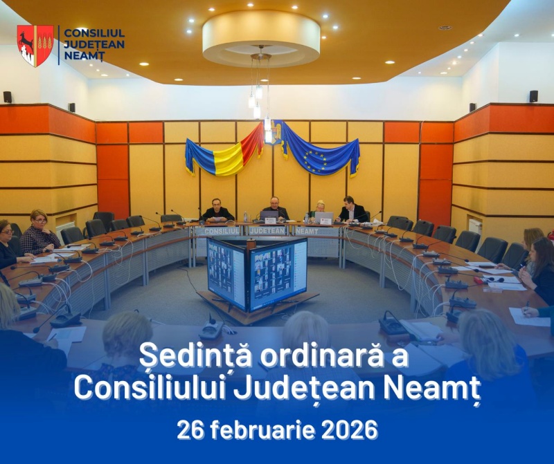 AUR nu a votat două proiecte la Consiliul Județean Neamț